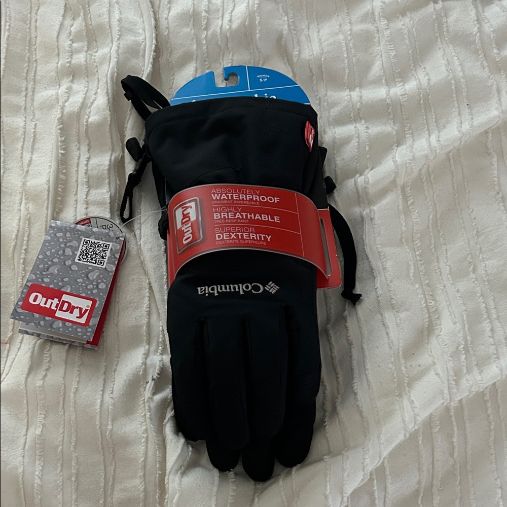Columbia OutDry Black Waterproof Gloves